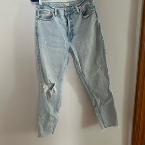 Abercrombie & Fitch The Skinny High Rise Women's Light Jean size 30/10L